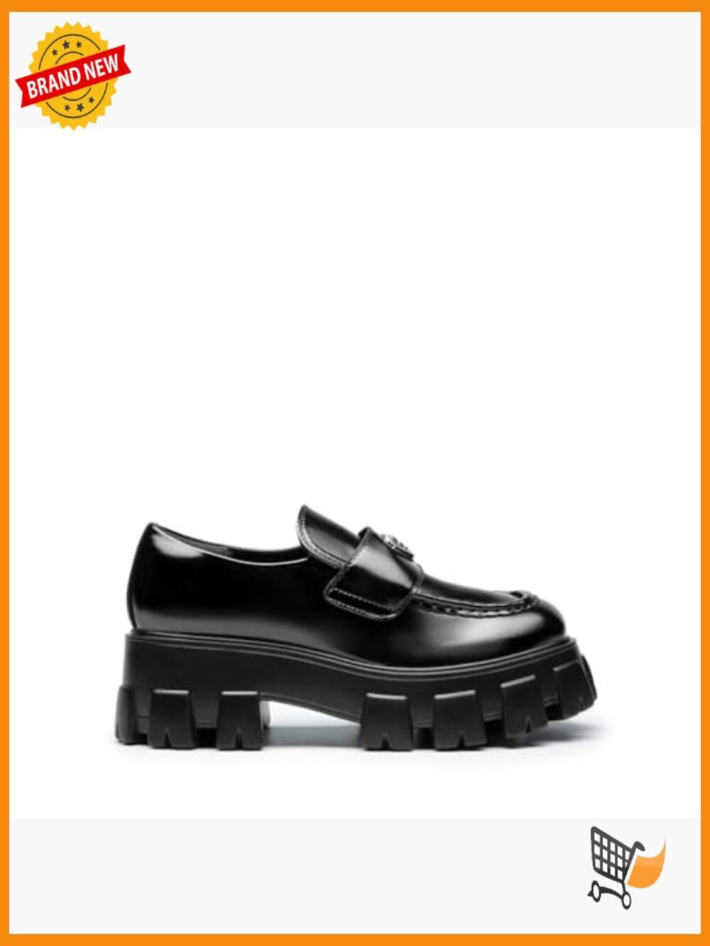Chunky Platform Loafers Slip-On Dressy Business Casual Comfortable Loafers Shoes - Picture 6 of 7